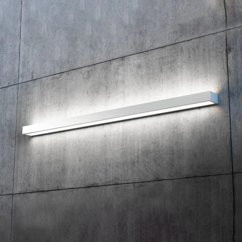 B-Ware Mera LED Wandleuchte Lichtquelle Wandlampe 120cm alu 4000K Universalweiß Lampe