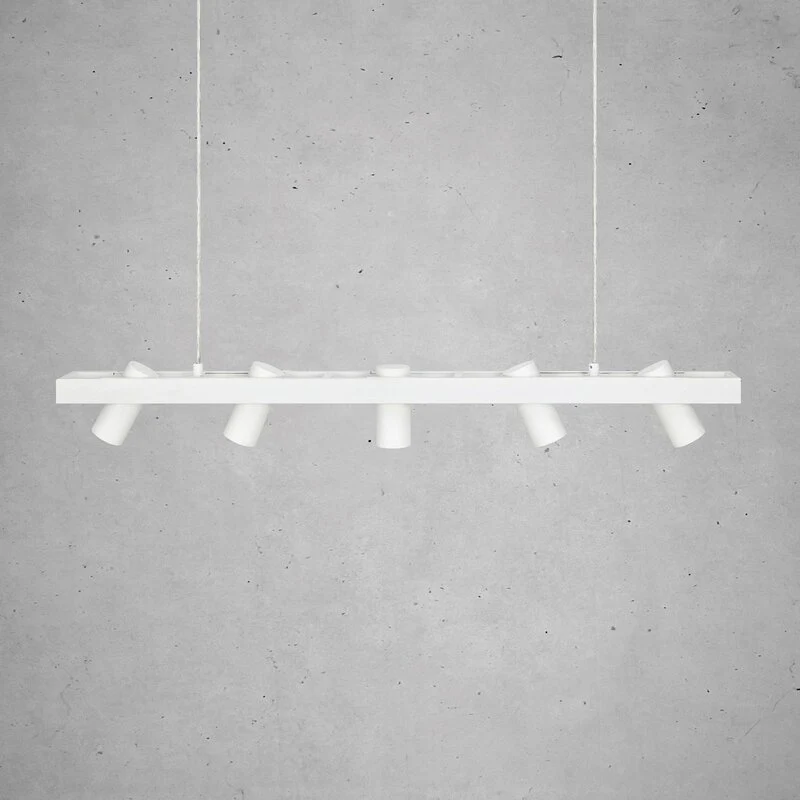 B-Ware Markslöjd Hängeleuchte Pendelleuchte Torino weiß LED 5 flammig Metall GU10 Lampe