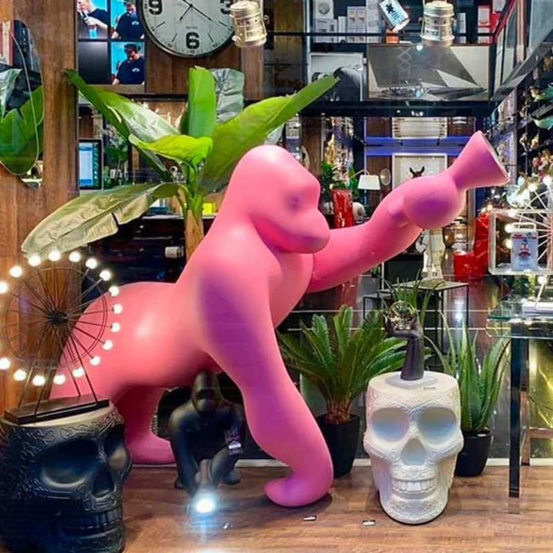 Kong XL Bodenleuchte Gorilla