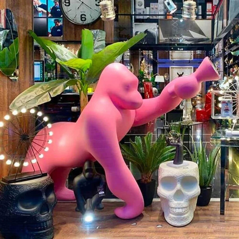 Kong XL Bodenleuchte Gorilla