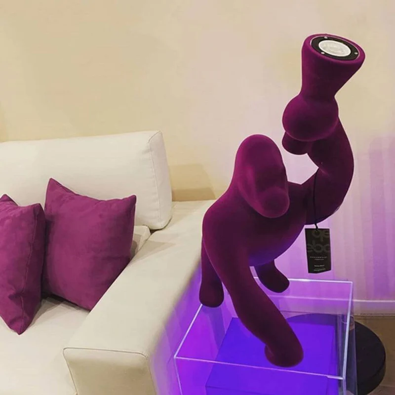 Kong XS Samt Tischlampe Gorilla