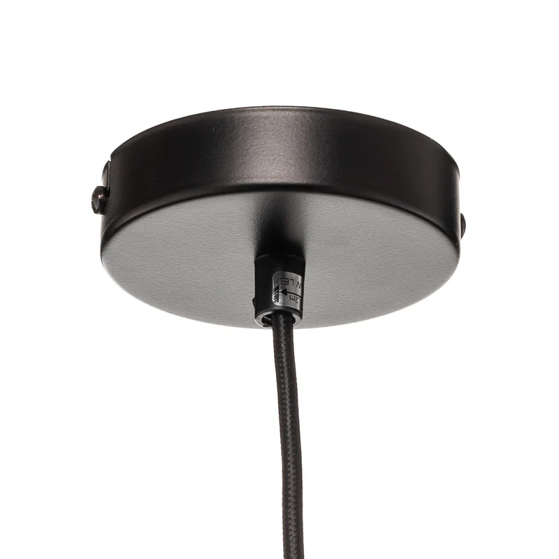 B-Ware Envostar Hängeleuchte Pendelleuchte Finan 1-flammig dimmbar schwarz Ø41cm