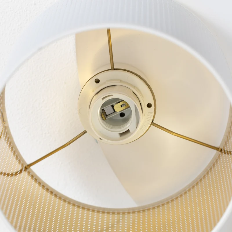 B-Ware Luminex Deckenleuchte Jovin LED 5-flammig dimmbar gold weiß Ø58cm IP20 18cm
