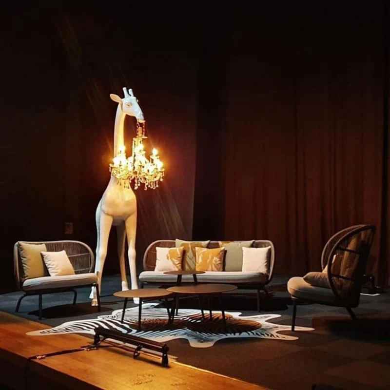 Giraffe in Love M Stehleuchte 265cm