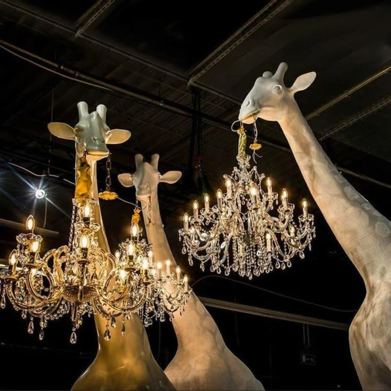 Giraffe in Love M Stehleuchte 265cm
