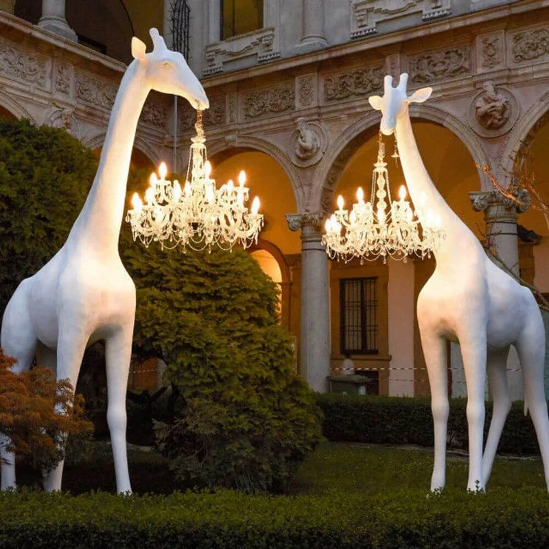 Giraffe in Love M Stehleuchte 265cm