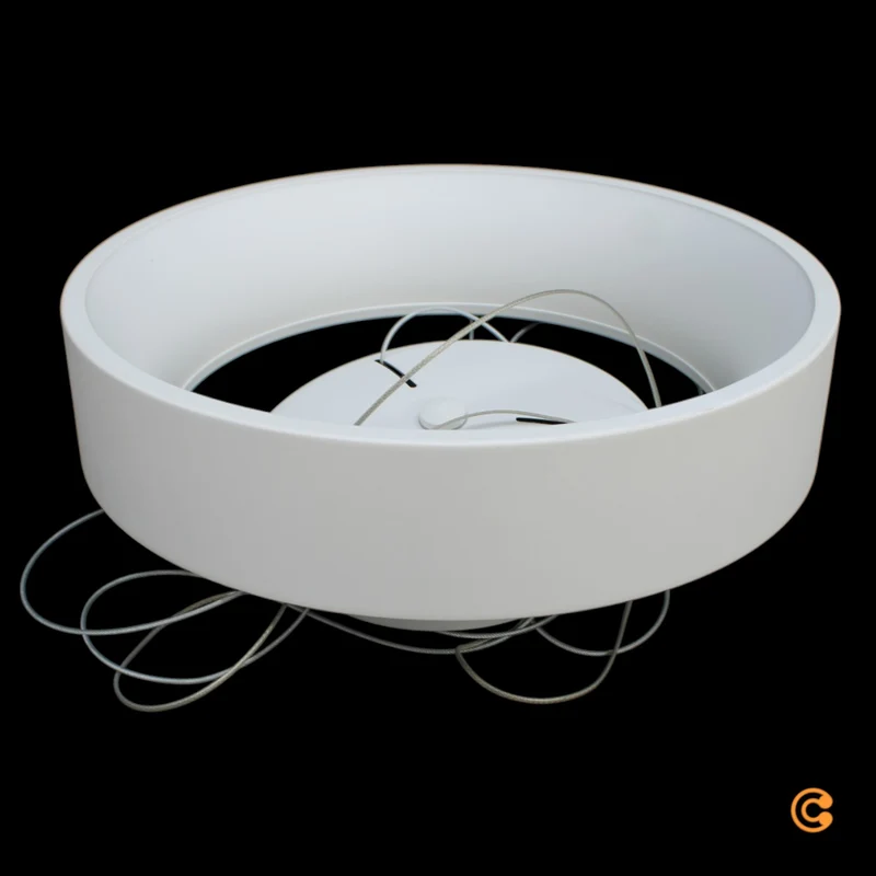B-Ware Deko Light Sculptoris 400 342183 Pendelleuchte Hängelampe LED 30 W Verkehrsweiß