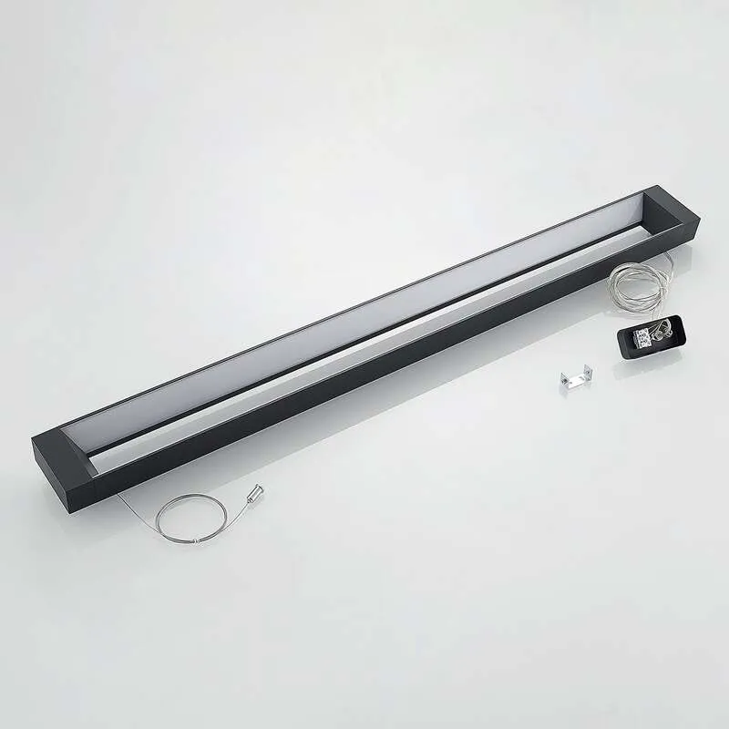 B-Ware Arcchio Pendelleuchte Hängeleuchte Cuna LED Lampe schwarz 122cm Metall 3200Lumen