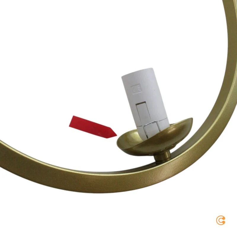 B-Ware Euluna Hängeleuchte Vienna Hängeleuchte Lampe Opalglas messing SIEHE TEXT/FOTO