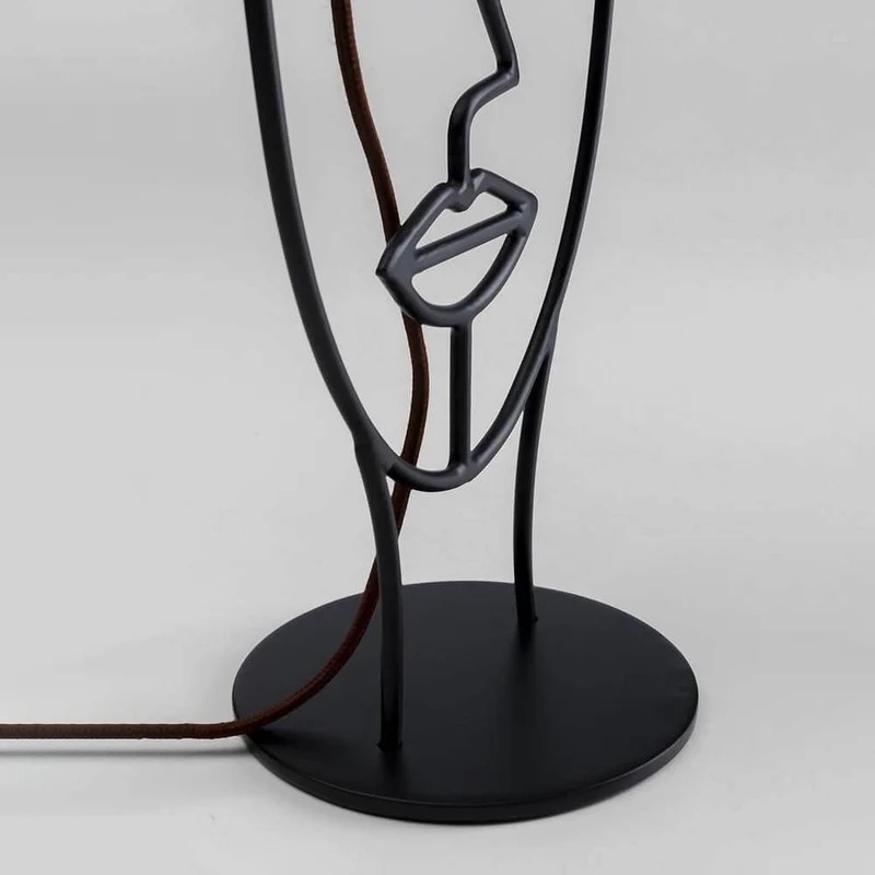 Tischleuchte Face Wire Nature