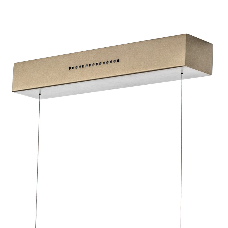 B-Ware Knapstein LED Hängeleuchte Pendelleuchte Runa Leuchte bronze Länge 152 cm