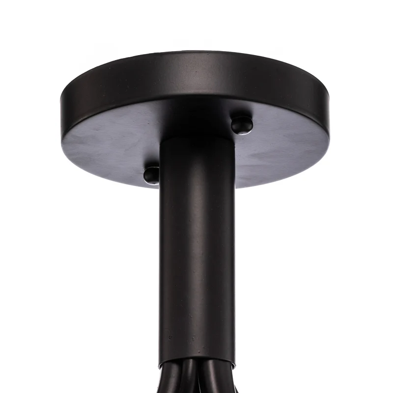 B-Ware Avonni Deckenleuchte AV-4286-12-BSY mit Rauchglaskugeln Deckenlampe Lampe Spot