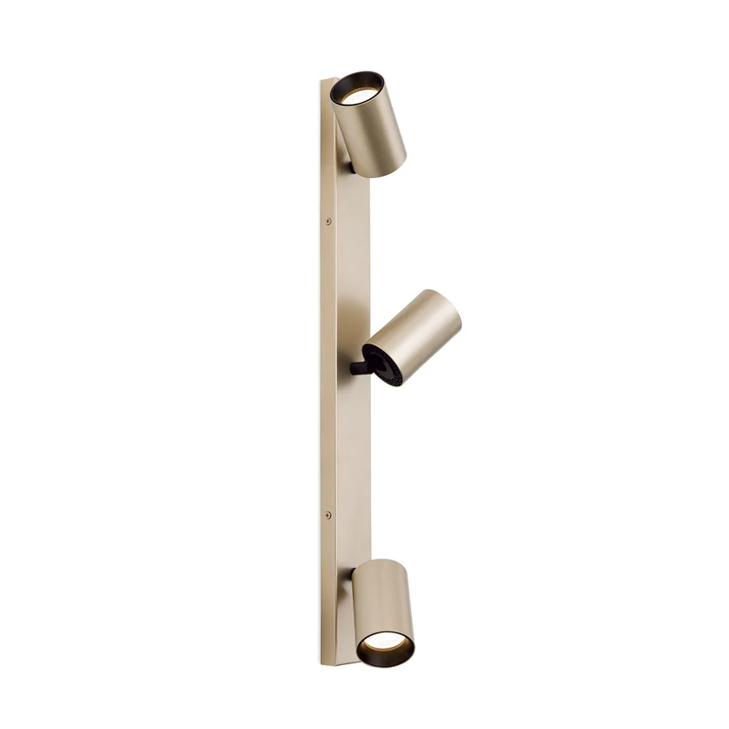 B-Ware Orion Strahler Sean Deckenleuchte Lampe 3-flg goldfarben Metall schwenkbar