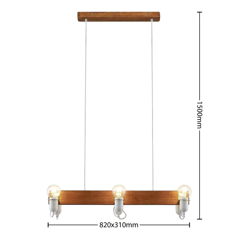 B-Ware Lucande Becky Hängeleuchte Deckenlampe Pendelleuchte 6-flammig weiß Deckenlicht