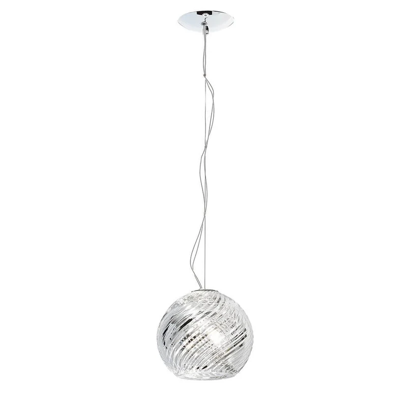 Fabbian Diamond&Swirl Pendelleuchte Swirl Ø 18cm