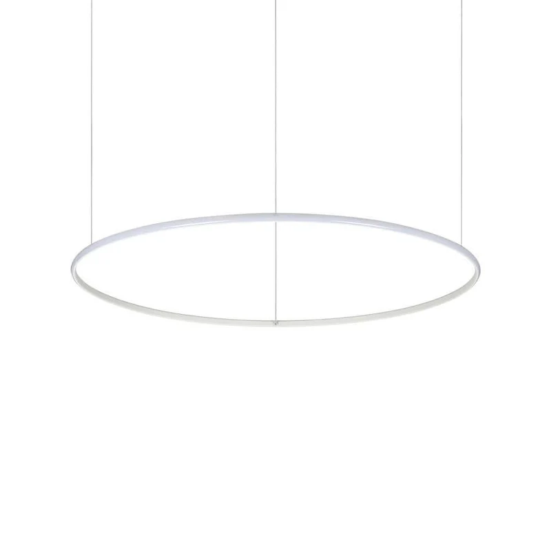 Hulahoop Pendelleuchte Weiß