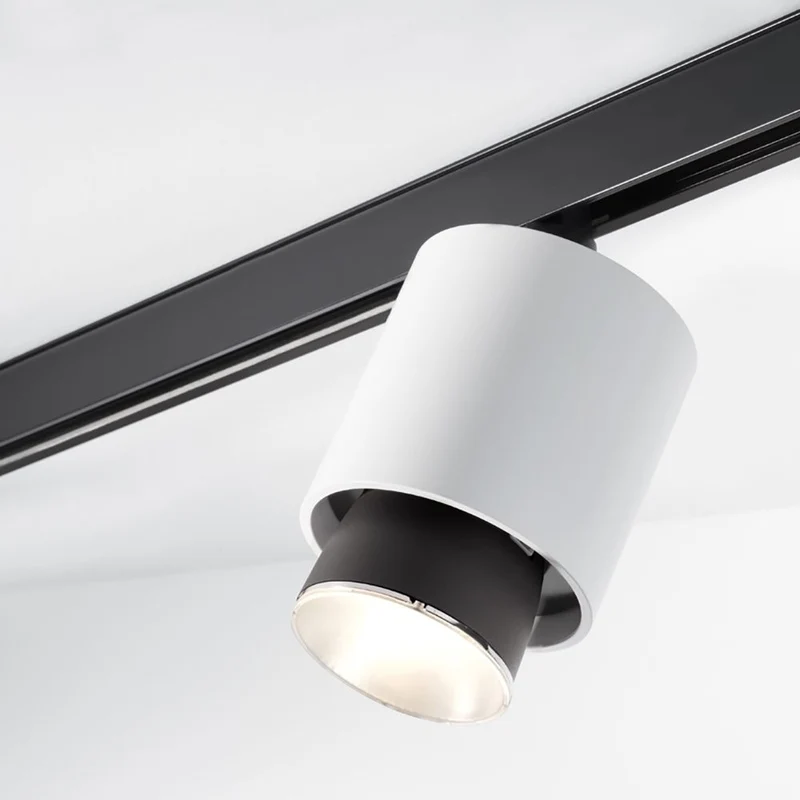 Fabbian Claque LED-Schienenleuchte Ø 10cm