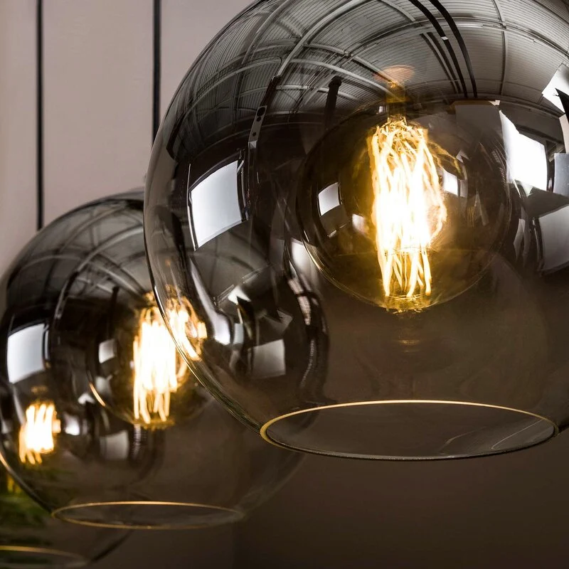 C-Ware Hängeleuchte Allessandra Pendelleuchte Deckenlampe Glasschirm SIEHE TEXT/FOTO9