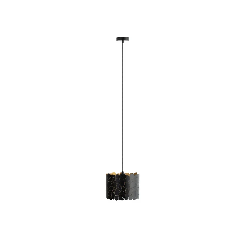 4x B-Ware Lindby Pendelleuchte Hängeleuchte Aralena LED Lampe dimmbar schwarz gold Ø26cm