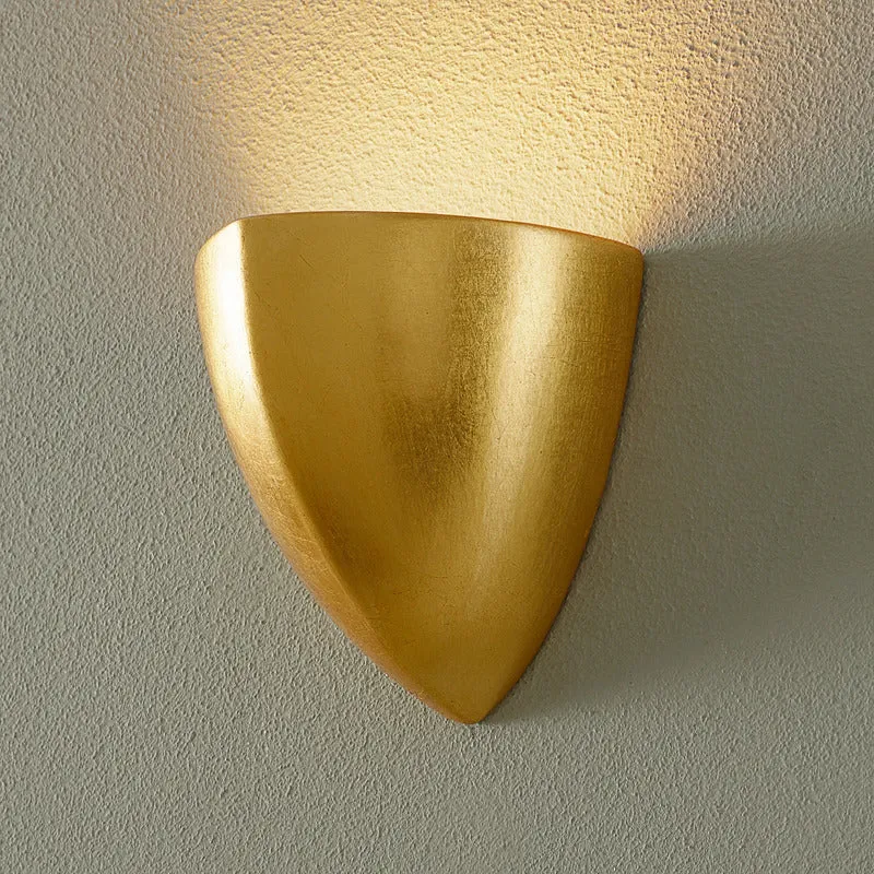 B-Ware Holländer Wandleuchte Matteo Piccola Wandlampe Leuchte Lampe mit Blattgold G9