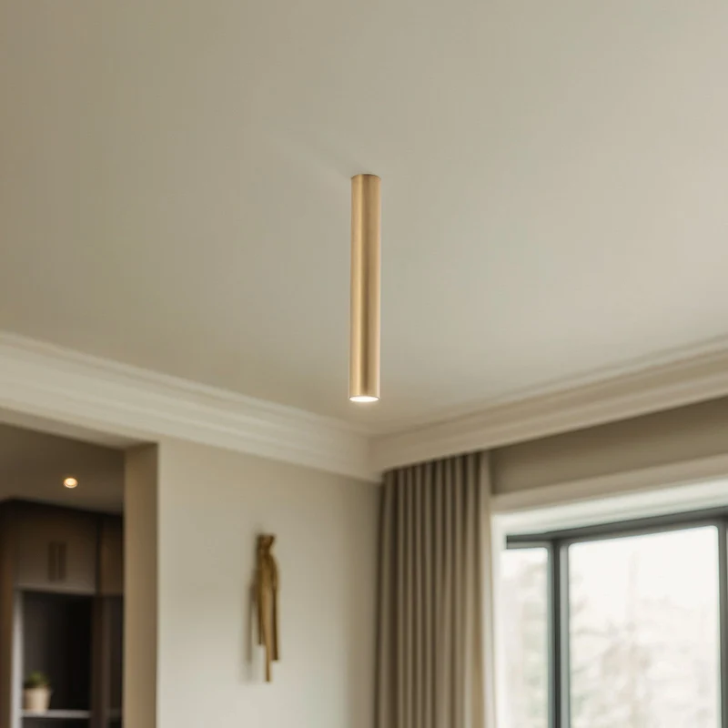 B-Ware Nowodvorski-Lighting Deckenstrahler Lampe Eye messing Höhe 40 cm