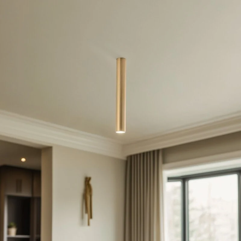 B-Ware Nowodvorski-Lighting Deckenstrahler Lampe Eye messing Höhe 40 cm