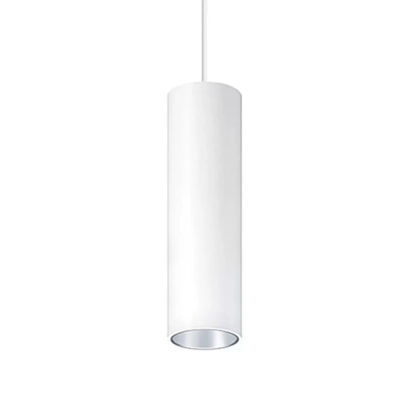 B-Ware Zumtobel Panos LED-Hängeleuchte Ø 7cm weiß Hängelampe Leuchte Lampe Deckenlampe