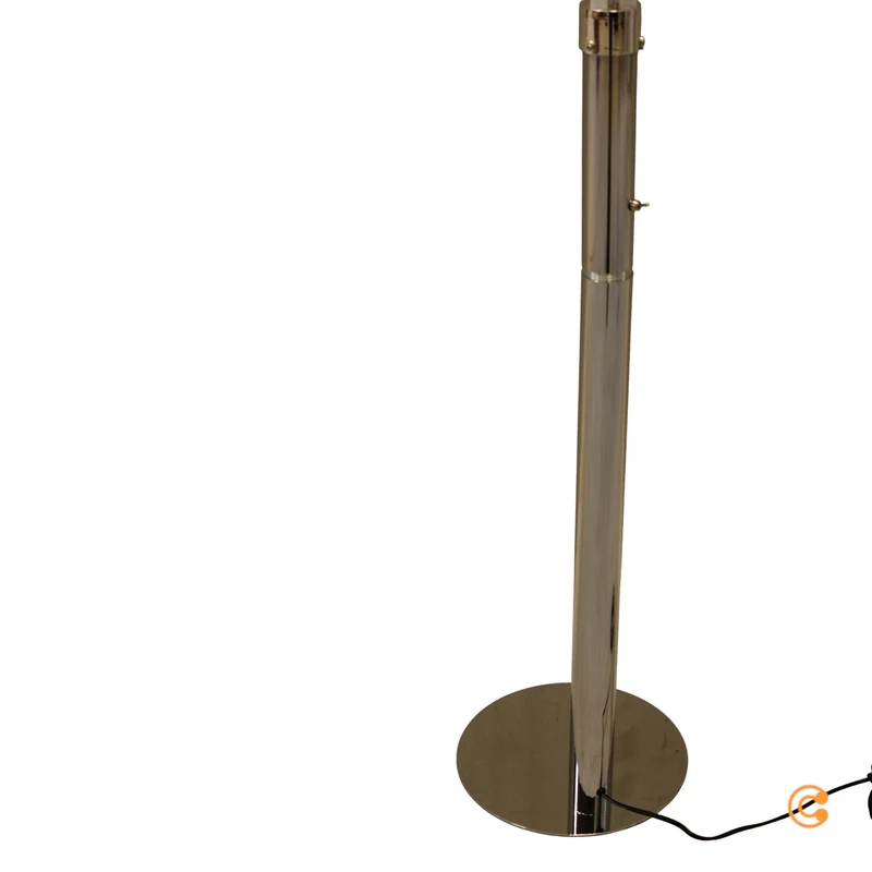 B-Ware LED-Stehleuchte Lampe Maja Chrom Eisen Kunststoff Dreiflammig