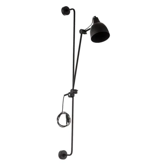 B-Ware Euluna Wandleuchte mit Stecker Wandleuchte Wandlicht Leseleuchte Licht 1-flammig