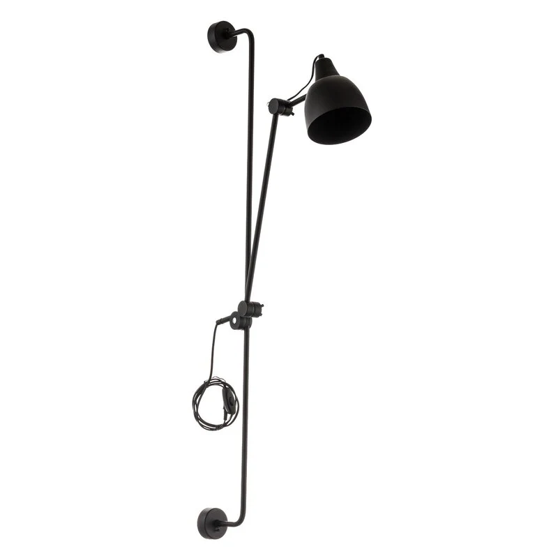 B-Ware Euluna Wandleuchte mit Stecker Wandleuchte Wandlicht Leseleuchte Licht 1-flammig