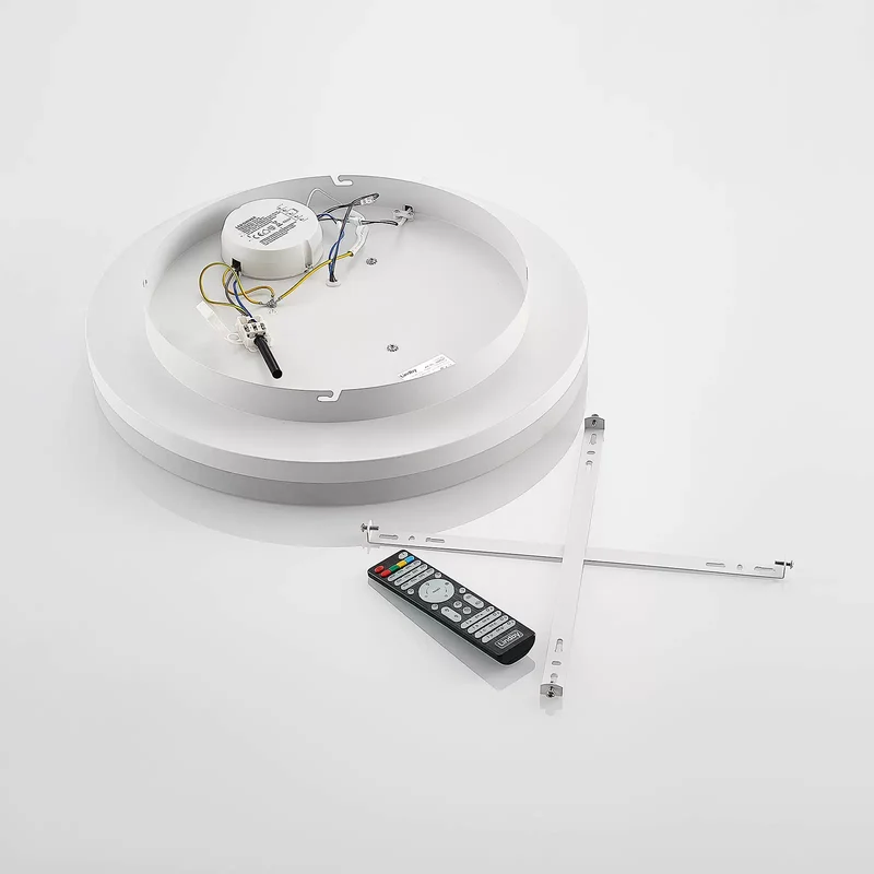B-Ware Lindby Deckenleuchte Deckenlampe LED Felisha RGBW Fernbedienung sandweiß Wohn657