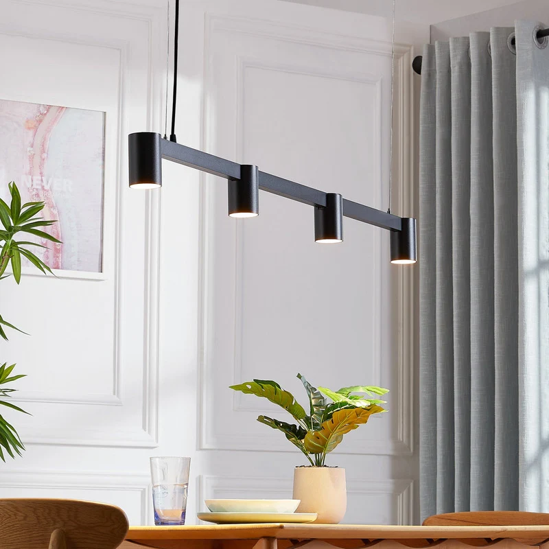 B-Ware Arcchio Hängeleuchte Pendelleuchte Brinja schwarz Aluminium LED Hängelampe Lampe