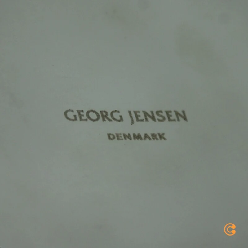 B-Ware Georg Jensen Ambience Kerzenhalter Kerzenständer Kerzen-Halter Edelstahl klein