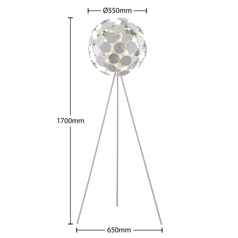 B-Ware Lindby Dotani Stehlampe Stehleuchte Standleuchte Leuchte Lampe Leseleuchte E14