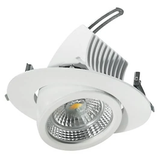 B-Ware Schwenkbarer LED-Einbaustrahler Deckeneinbaustrahler Deckenlampe Leuchte 44 W495