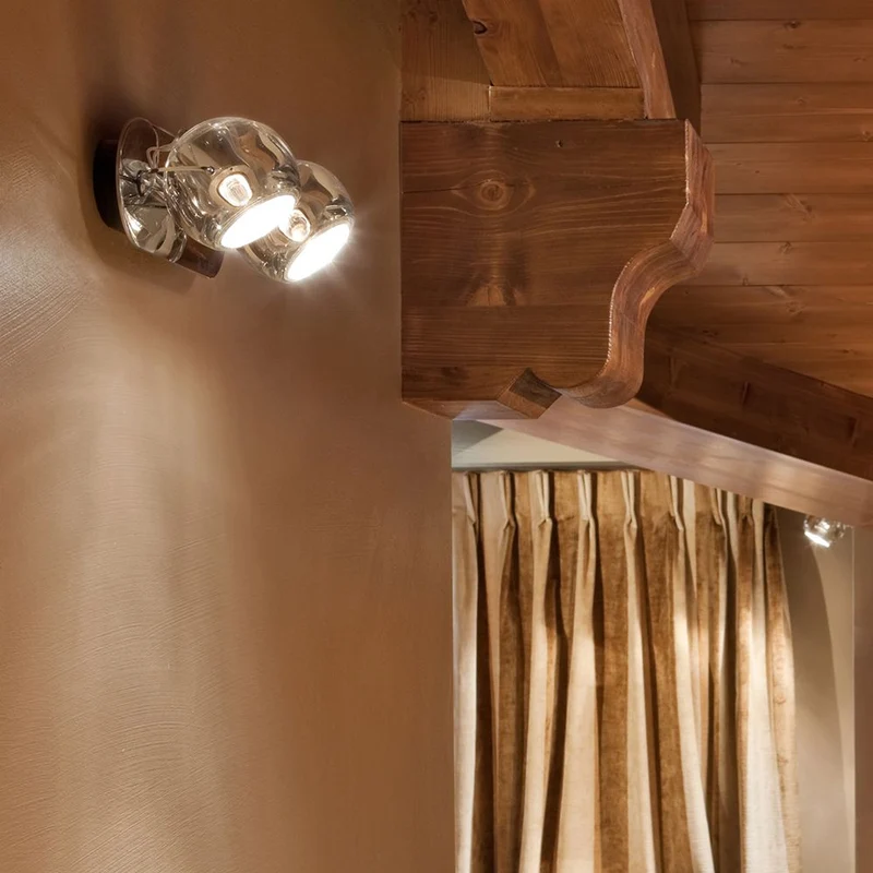 Fabbian Beluga Wand- & Deckenlampe 2-flammig