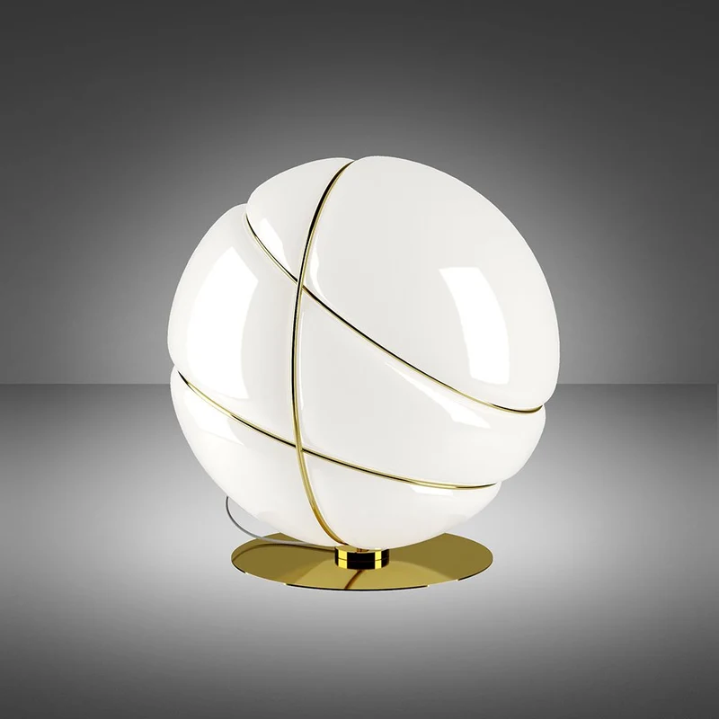 Fabbian Armilla Tischleuchte Gold