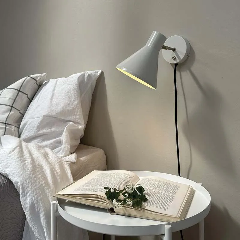 B-Ware Dyberg Larsen Wandlampe Sleep LED Wandleuchte Lampe skandinavisch weiß Ø15cm