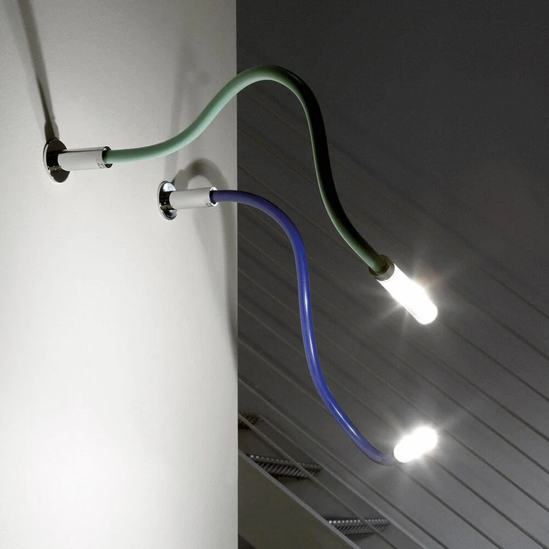 Fabbian Snake LED Wand- & Deckenleuchte