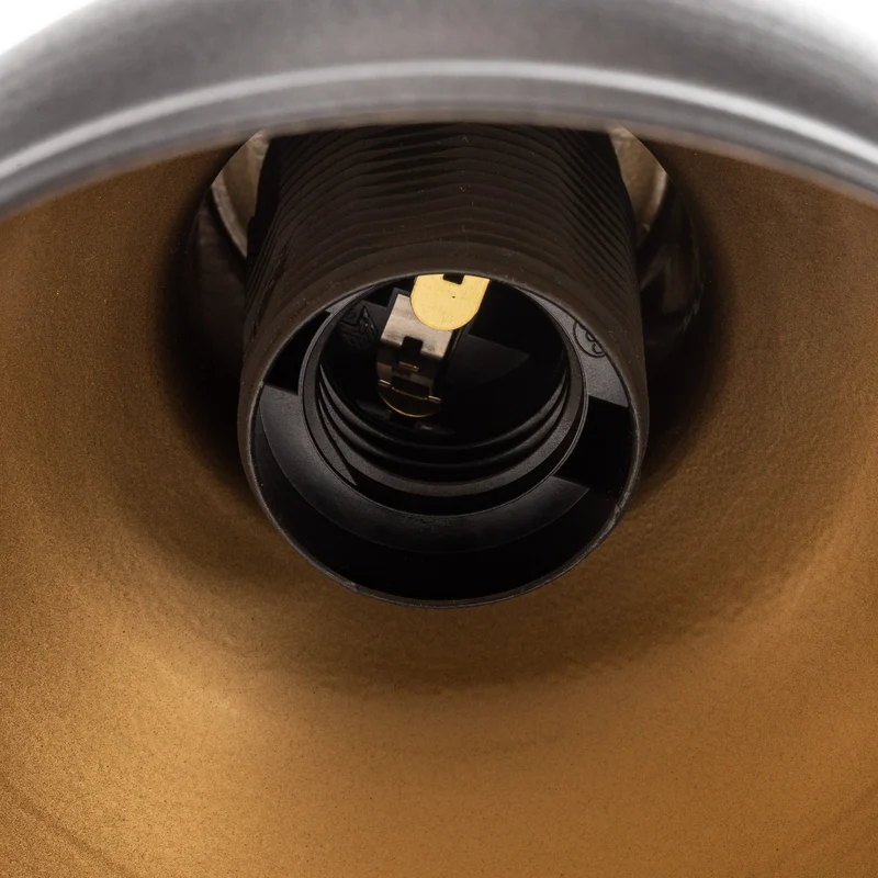 B-Ware Euluna Hängeleuchte Trial LED Pendelleuchte dimmbar schwarz gold 3-flammig 60cm