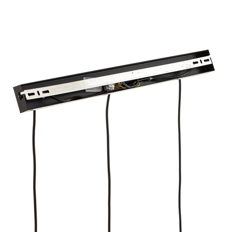 B-Ware Euluna Hängeleuchte Trial LED Pendelleuchte dimmbar schwarz gold 3-flammig 60cm