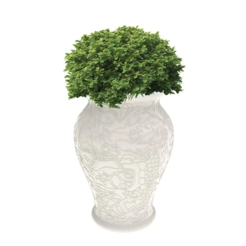 Ming Blumentopf oder Hocker Akku-LED
