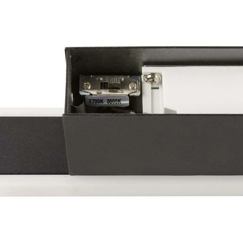 B-Ware SLV Wandleuchte Lampe One Linear LED dimmbar schwarz CCT 52cm 1000Lumen IP44