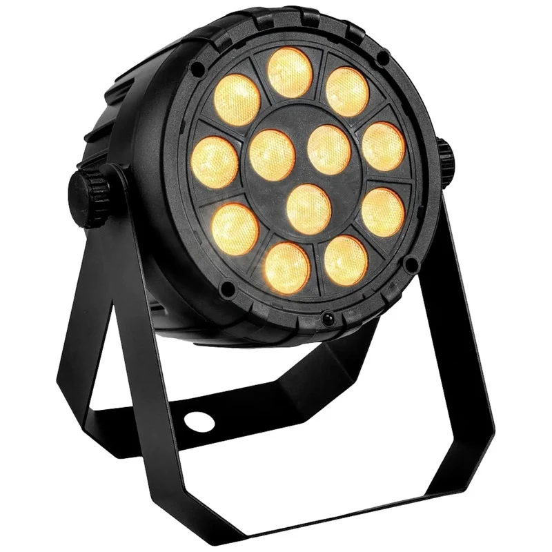 B-Ware EUROLITE LED PARty Spot Silent RGB/WW 12x5W DMX Scheinwerfer Schwarz 17W