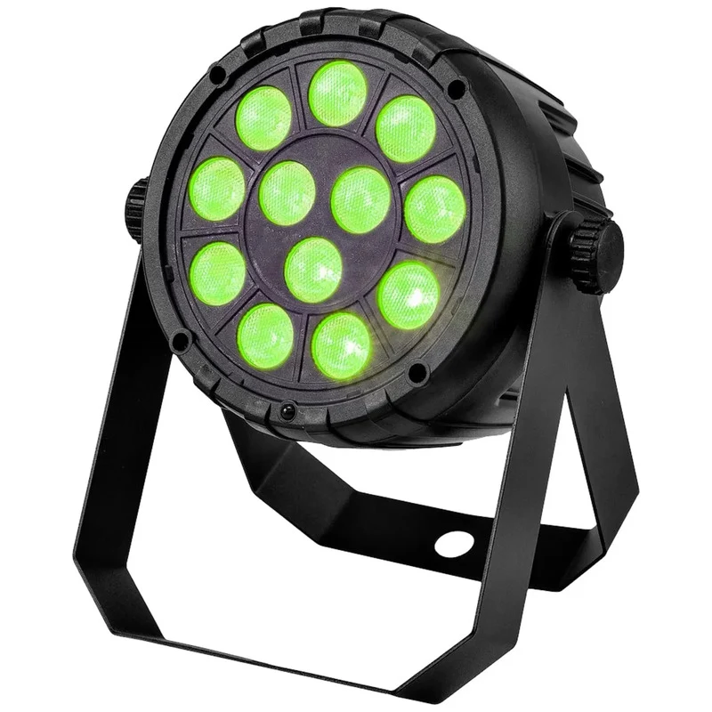B-Ware EUROLITE LED PARty Spot Silent RGB/WW 12x5W DMX Scheinwerfer Schwarz 17W