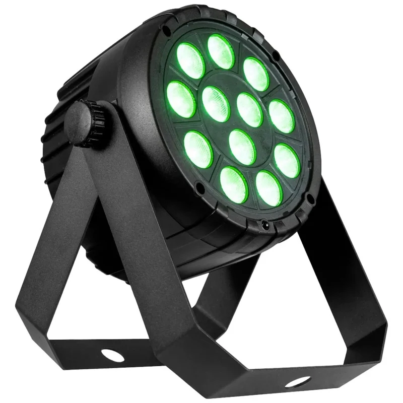B-Ware EUROLITE LED PARty Spot Silent RGB/WW 12x5W DMX Scheinwerfer Schwarz 17W