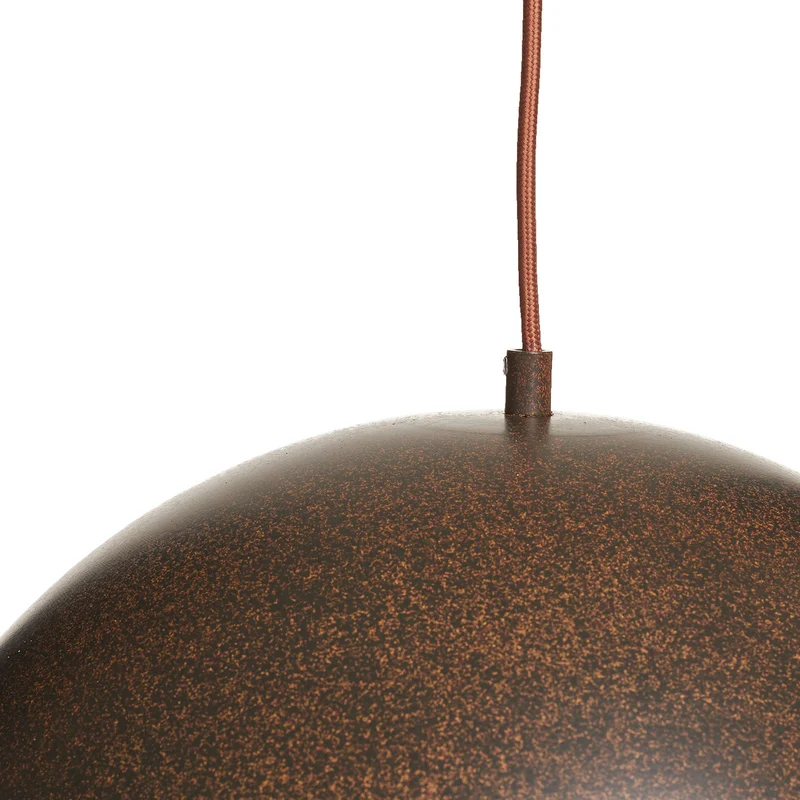 B-Ware Globo Pendellampe Hängeleuchte Xirena I LED Lampe dimmbar rost gold Ø41cm