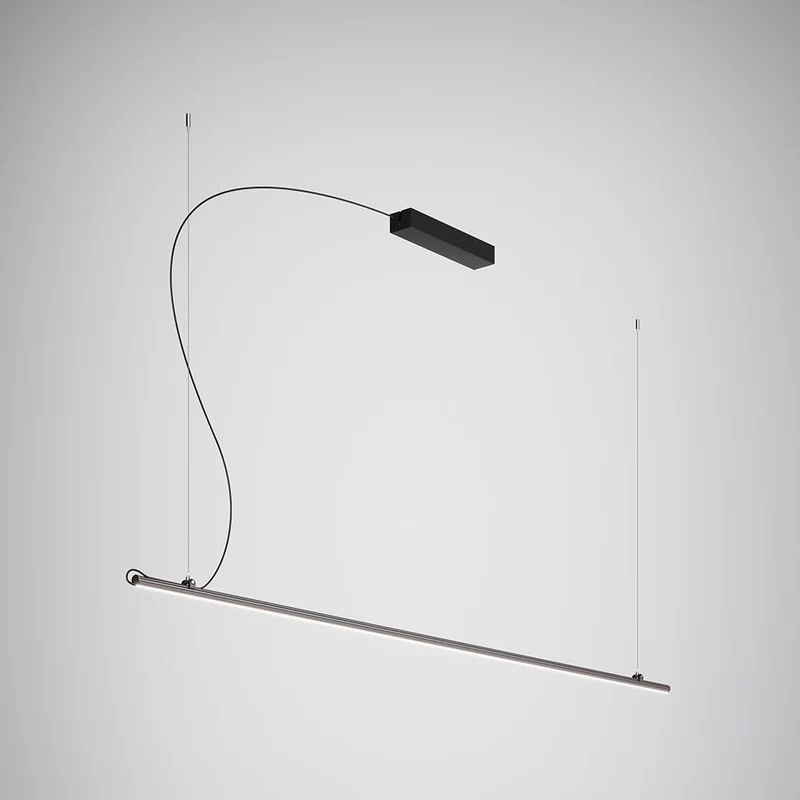 Fabbian Freeline LED-Hängeleuchte Medium 200cm