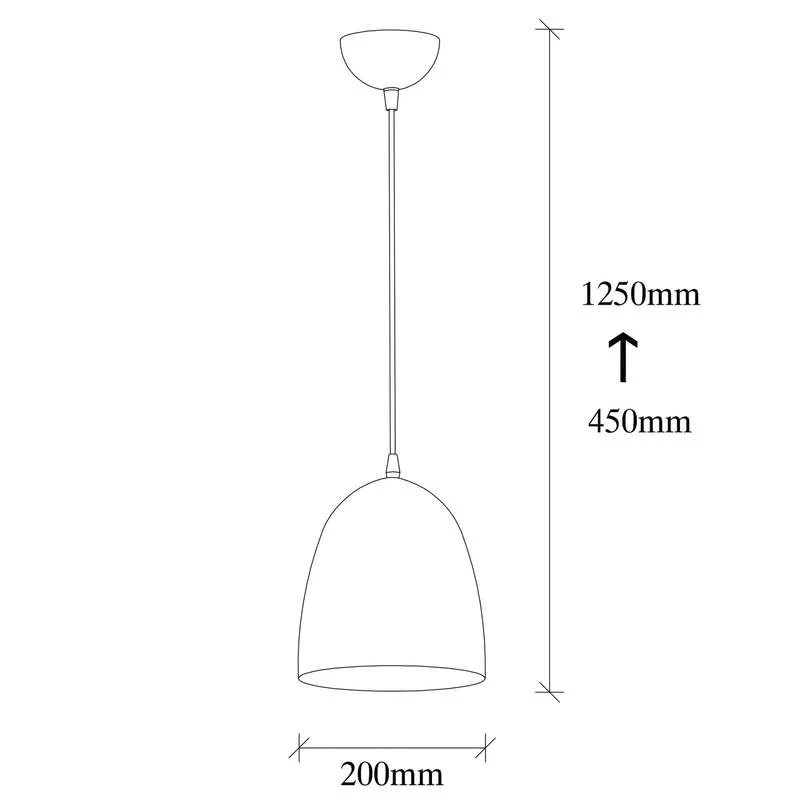 B-Ware Opviq Hängeleuchte Tattoo 2375 LED Pendelleuchte Lampe dimmbar schwarz 25cm Höhe