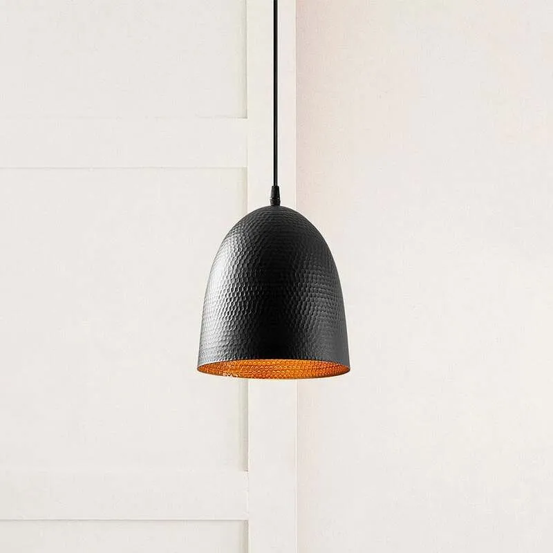 B-Ware Opviq Hängeleuchte Tattoo 2375 LED Pendelleuchte Lampe dimmbar schwarz 25cm Höhe